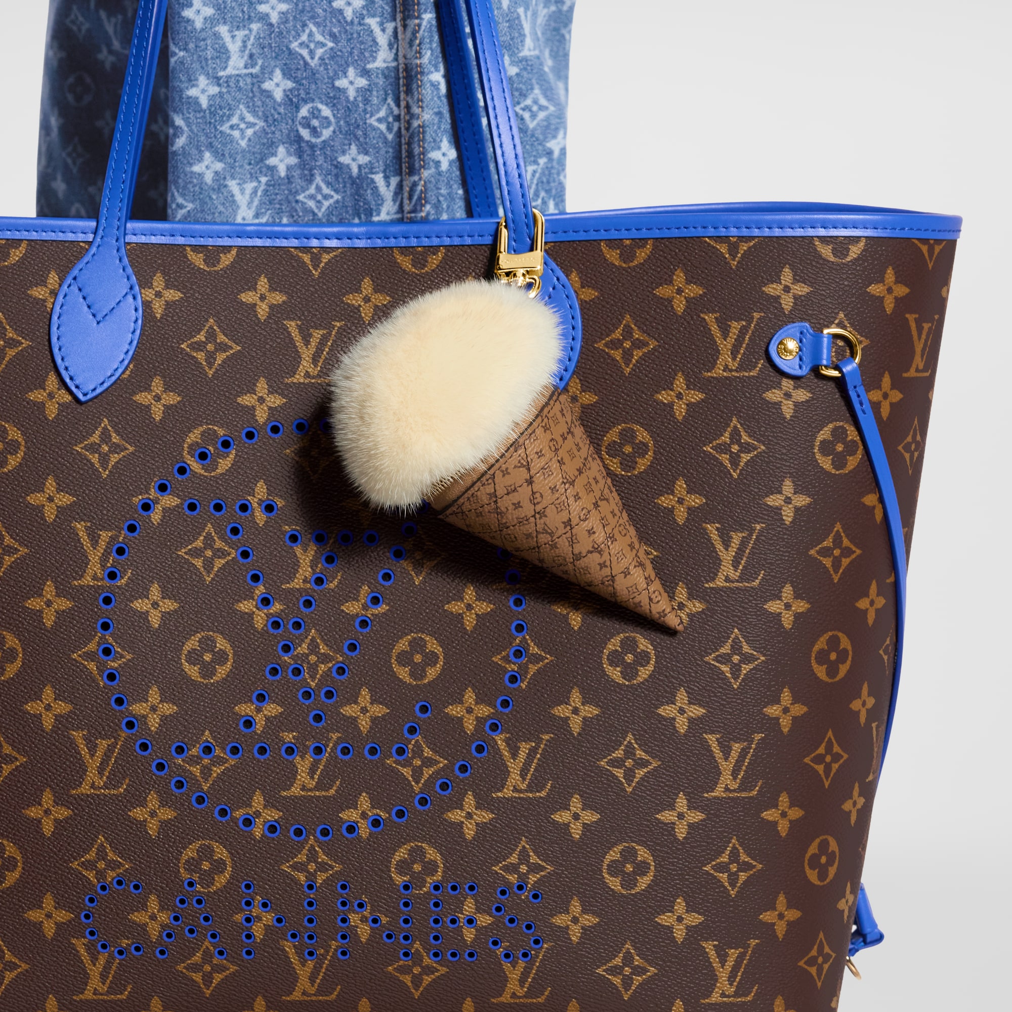 LV Ice Cream Bag Charm . - Key Holders and Bag Charms - M03946